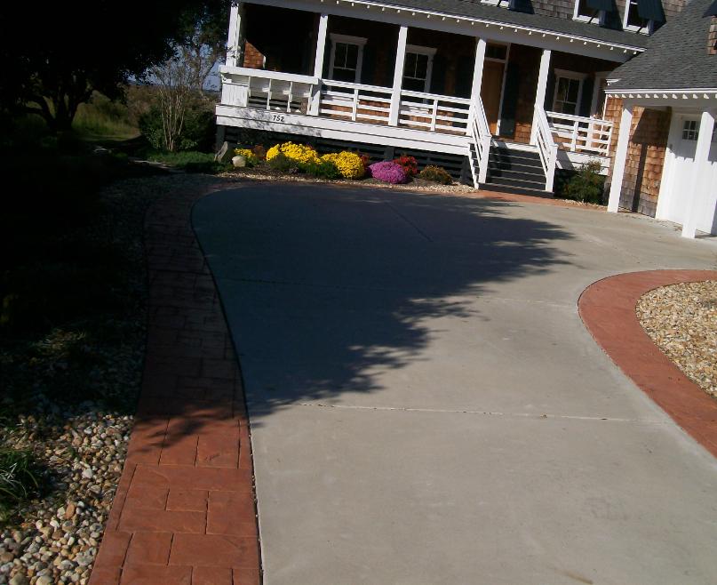 concrete stamp borders