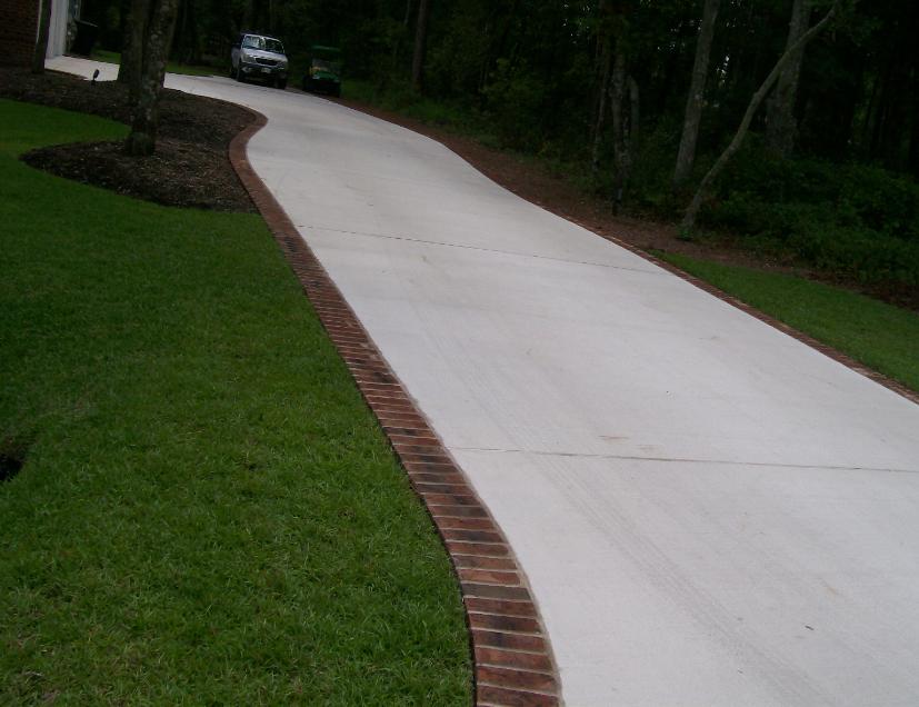 paver border